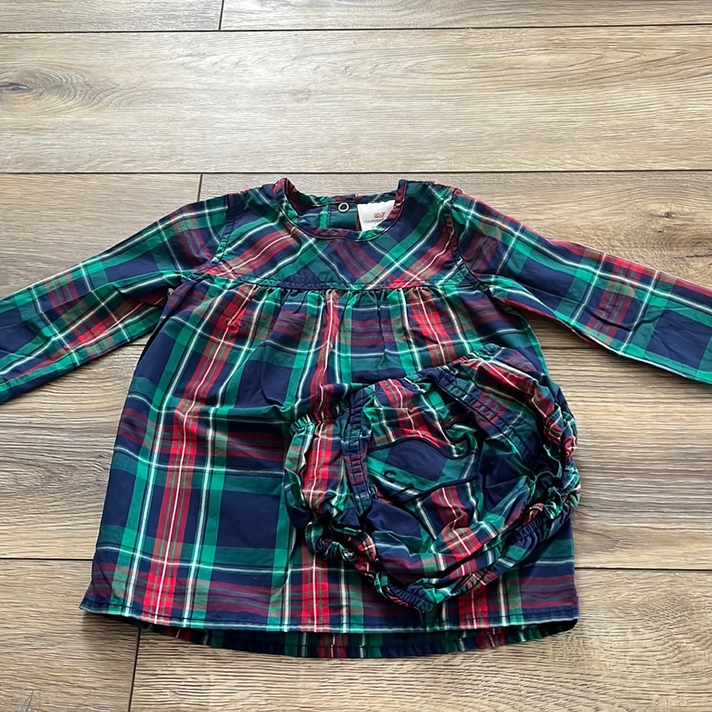 Vineyard Vines Dress and Bloomer Set